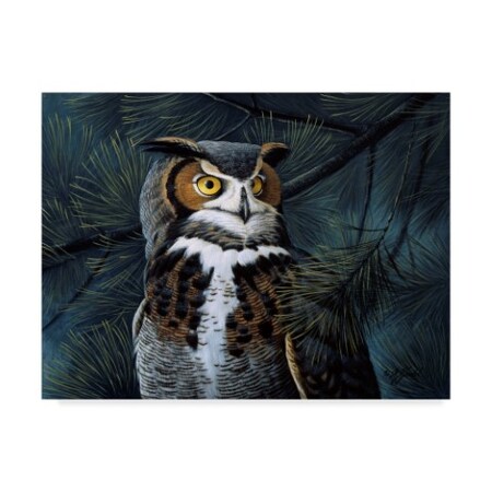 Trademark Fine Art Wilhelm Goebel 'Portrait In The Pines' Canvas Art, 18x24 ALI33775-C1824GG